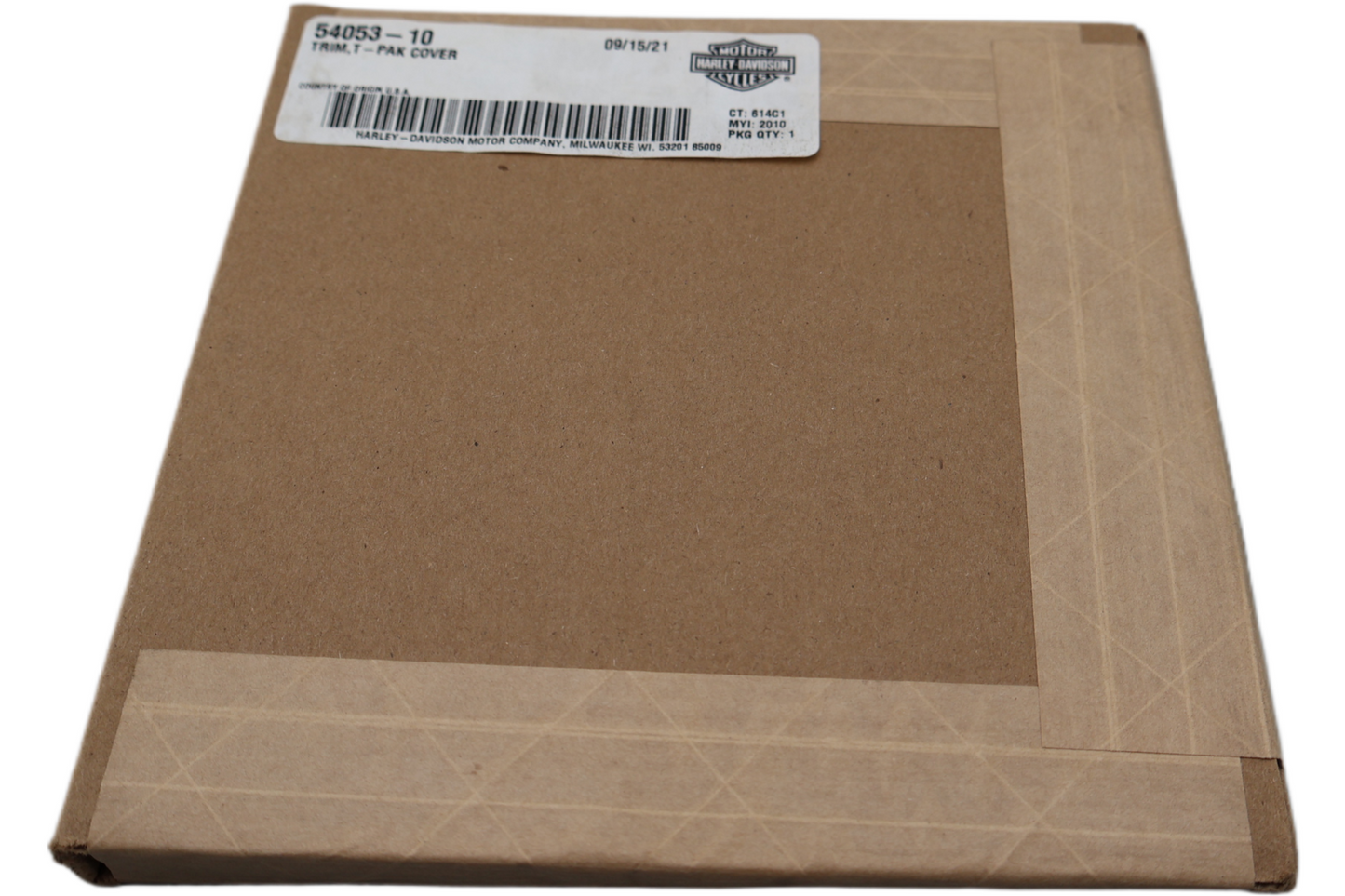 54053-10 NEW OEM 1998-2013 HARLEY-DAVIDSON TOURING CVO TOUR PACK LID INSER TRIM
