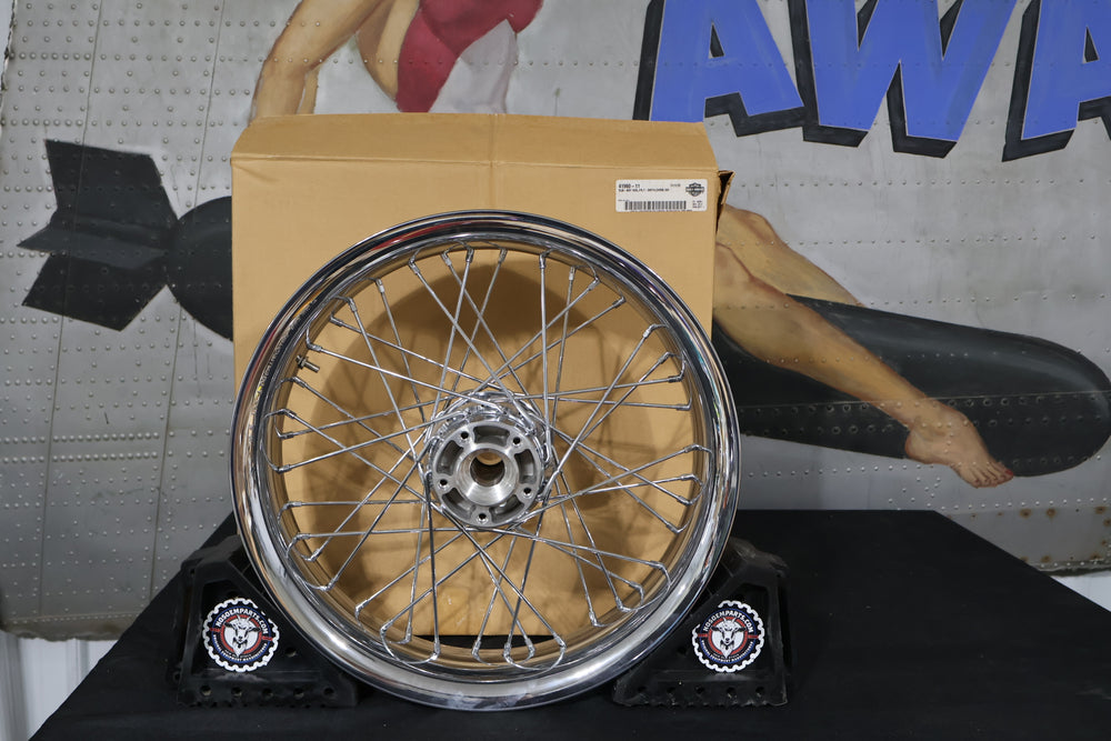 41960-11 NEW OEM 2009-2023 HARLEY-DAVIDSON TOURING PROFILE LACED FRONT WHEEL