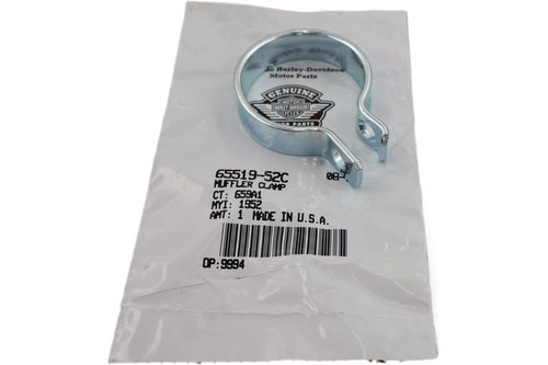 65519-52C NEW OEM 1954-2006 HARLEY-DAVIDSON SOFTAIL DYNA TOURING MUFFLER CLAMP