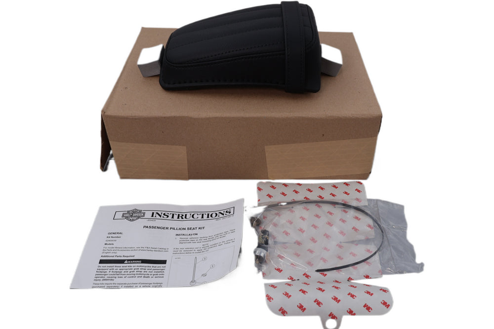 52400039 NEW OEM 2012-2017 HARLEY-DAVIDSON FLS FLSS SOFTAIL SLIM PASSENGER SEAT