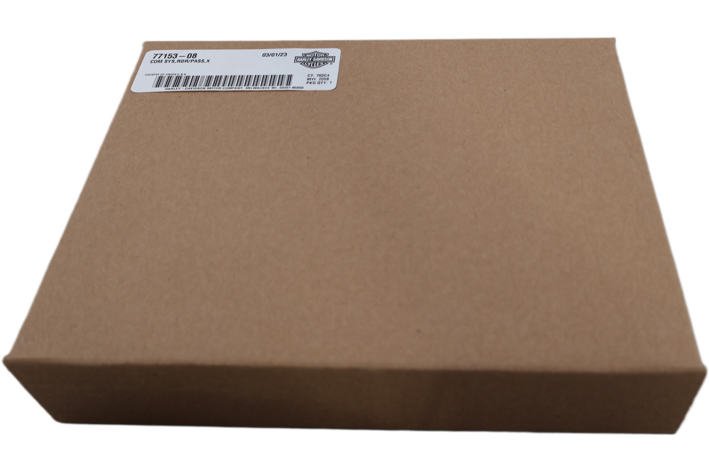 77153-08 NEW OEM 2008-2017 HARLEY-DAVIDSON TOURING CVO CONSOLE COMMAND SYSTEM