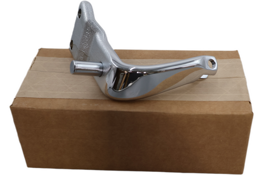 50649-90 NEW OEM 1991-2017 HARLEY-DAVIDSON FXD DYNA FOOTPEG MOUNT BRACKET CHROME