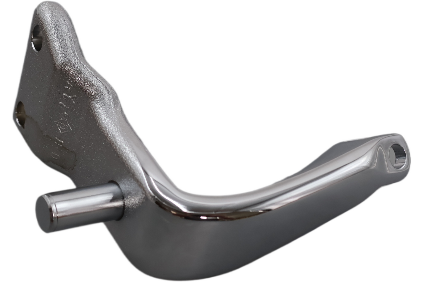 50649-90 NEW OEM 1991-2017 HARLEY-DAVIDSON FXD DYNA FOOTPEG MOUNT BRACKET CHROME