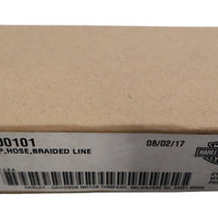 10800101 NEW OEM 2016-2017 HARLEY-DAVIDSON BREAKOUT FATBOY HOSE CLAMP BRAIDED