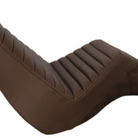 818-27-176BR NEW SADDLEMEN STEP UP BROWN SEAT FITS 2018-2025 HARLEY FLFB/S FXBR