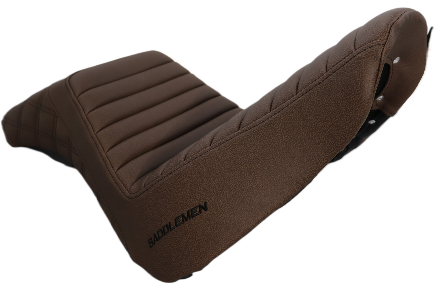 818-27-176BR NEW SADDLEMEN STEP UP BROWN SEAT FITS 2018-2025 HARLEY FLFB/S FXBR