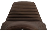 
              818-27-176BR NEW SADDLEMEN STEP UP BROWN SEAT FITS 2018-2025 HARLEY FLFB/S FXBR
            