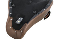 
              818-27-176BR NEW SADDLEMEN STEP UP BROWN SEAT FITS 2018-2025 HARLEY FLFB/S FXBR
            