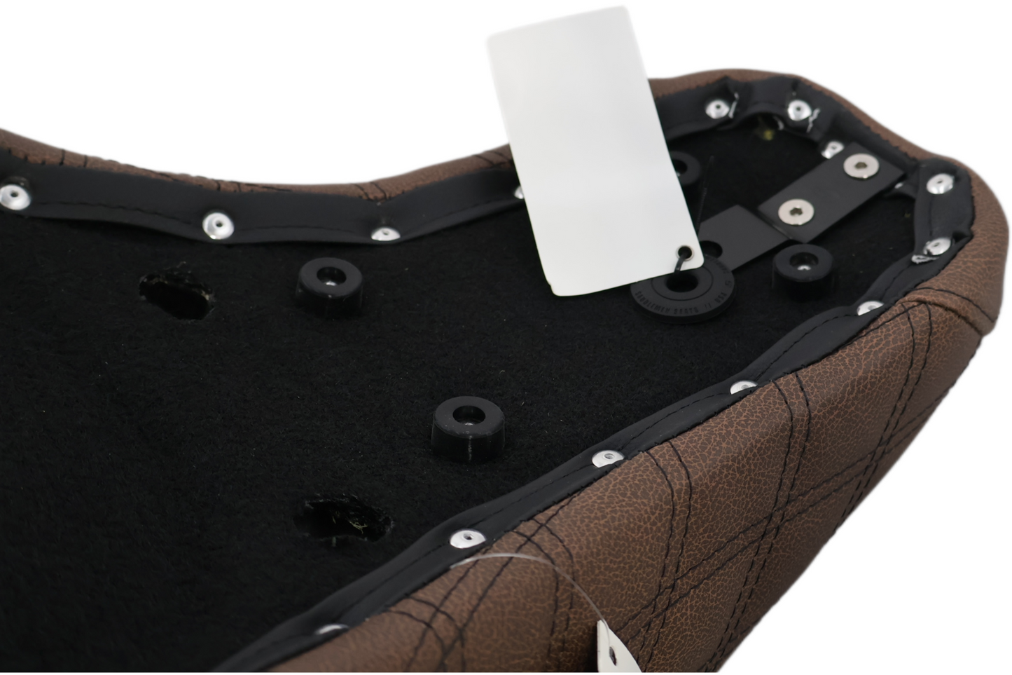 818-27-176BR NEW SADDLEMEN STEP UP BROWN SEAT FITS 2018-2025 HARLEY FLFB/S FXBR