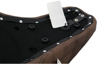 
              818-27-176BR NEW SADDLEMEN STEP UP BROWN SEAT FITS 2018-2025 HARLEY FLFB/S FXBR
            