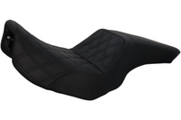 
              806-04-192 NEW SADDLEMEN TOUR STEP UP LS SEAT FITS 2006-2017 HARLEY FXD DYNA
            