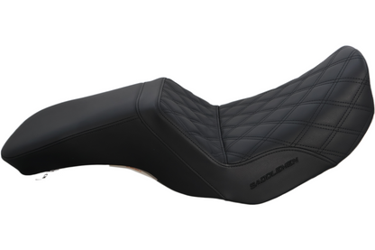806-04-192 NEW SADDLEMEN TOUR STEP UP LS SEAT FITS 2006-2017 HARLEY FXD DYNA