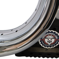 43664-11 NEW OEM 2009-2025 HARLEY-DAVIDSON TOURING REAR WHEEL SMOOTH CHROME