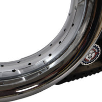 43664-11 NEW OEM 2009-2025 HARLEY-DAVIDSON TOURING REAR WHEEL SMOOTH CHROME