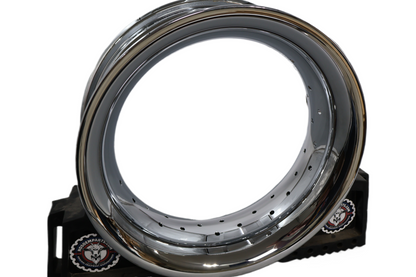 43664-11 NEW OEM 2009-2025 HARLEY-DAVIDSON TOURING REAR WHEEL SMOOTH CHROME