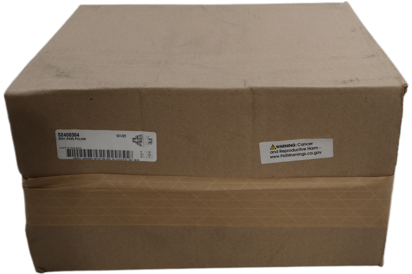 52400304 NEW OEM 2009-2023 HARLEY-DAVIDSON TOURING CVO PASSENGER PILLION SEAT
