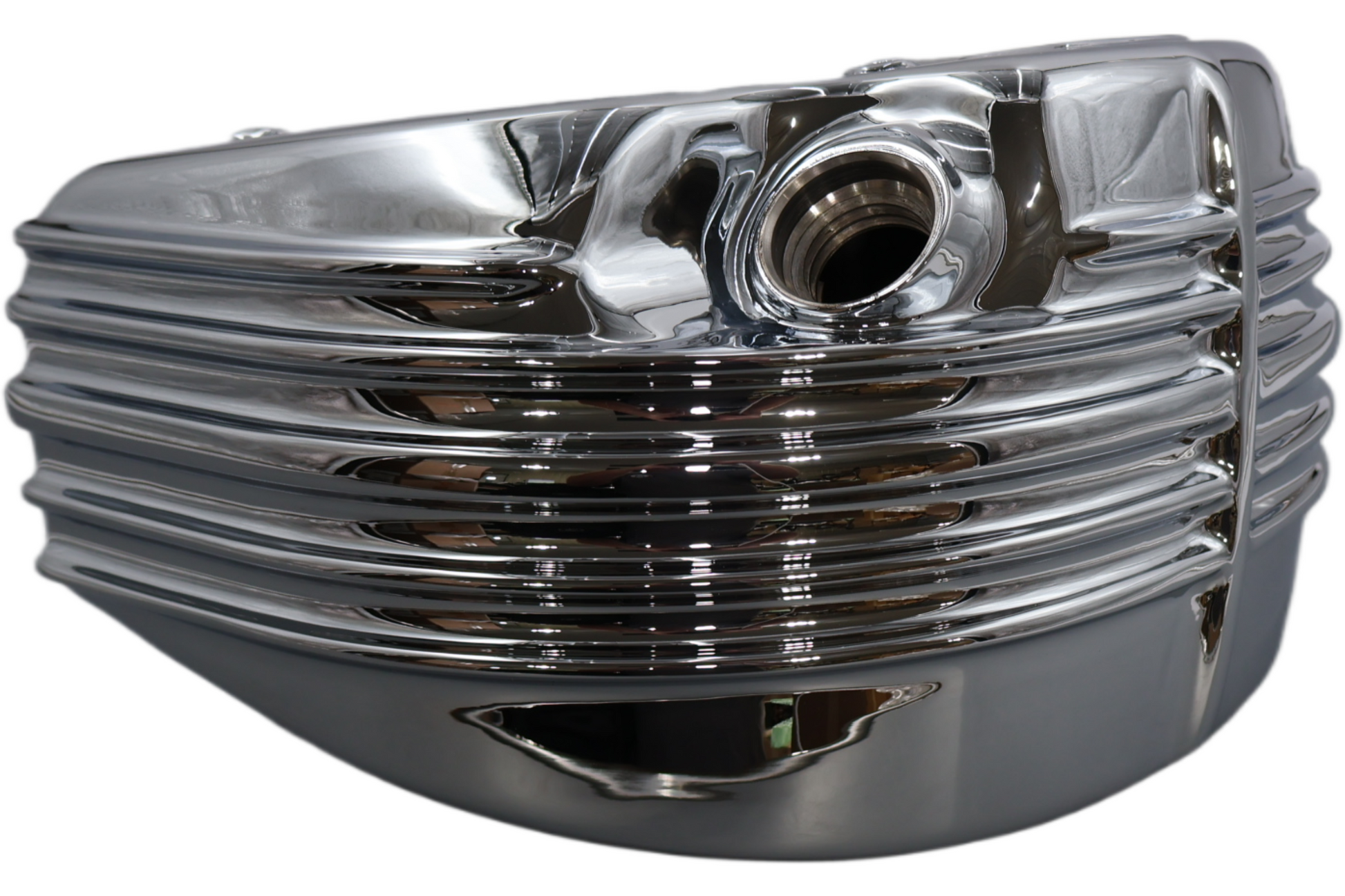 62552-09 NEW OEM 2009 HARLEY-DAVIDSON FXSTSSE3 SPRINGER OIL TANK CHROME