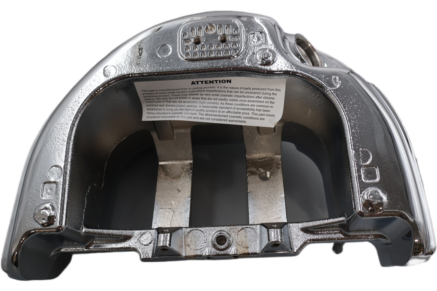 62552-09 NEW OEM 2009 HARLEY-DAVIDSON FXSTSSE3 SPRINGER OIL TANK CHROME