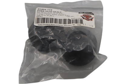 45404-75T NEW OEM 1975-1987 HARLEY-DAVIDSON SPORTSTER XL FORK DUST SEAL BOOTS