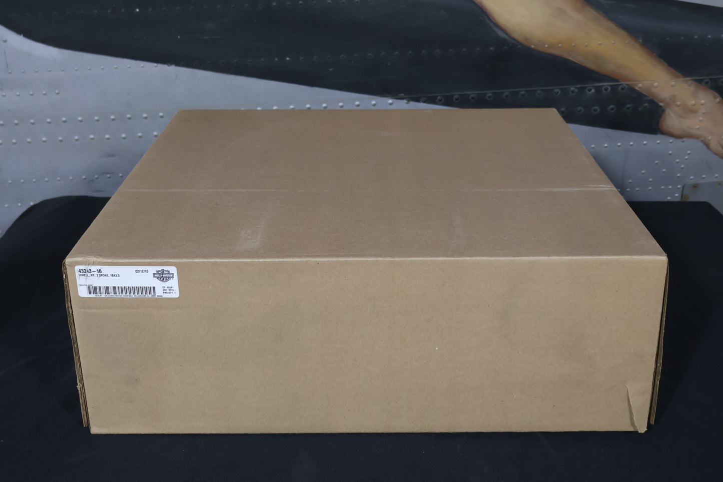 43343-10 NEW OEM 2008-2011 HARLEY-DAVIDSON XR1200 SPORTSTER FRONT WHEEL RIM 3-SP