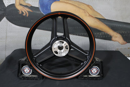 43343-10 NEW OEM 2008-2011 HARLEY-DAVIDSON XR1200 SPORTSTER FRONT WHEEL RIM 3-SP
