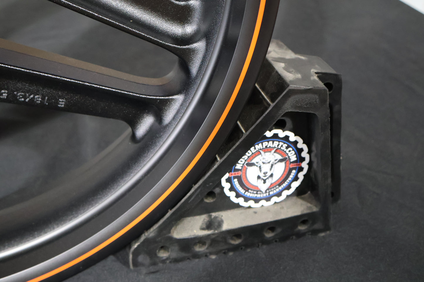 43343-10 NEW OEM 2008-2011 HARLEY-DAVIDSON XR1200 SPORTSTER FRONT WHEEL RIM 3-SP