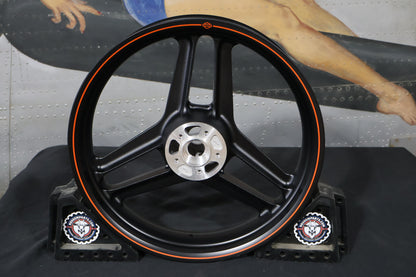 43343-10 NEW OEM 2008-2011 HARLEY-DAVIDSON XR1200 SPORTSTER FRONT WHEEL RIM 3-SP