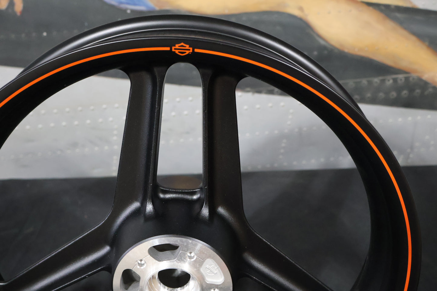 43343-10 NEW OEM 2008-2011 HARLEY-DAVIDSON XR1200 SPORTSTER FRONT WHEEL RIM 3-SP