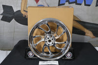 
              42091-09 NEW OEM 2009-2025 HARLEY-DAVIDSON TOURING BLADE CHROME REAR WHEEL
            