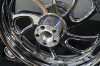 
              42091-09 NEW OEM 2009-2025 HARLEY-DAVIDSON TOURING BLADE CHROME REAR WHEEL
            