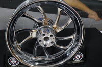 
              42091-09 NEW OEM 2009-2025 HARLEY-DAVIDSON TOURING BLADE CHROME REAR WHEEL
            