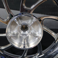 42091-09 NEW OEM 2009-2025 HARLEY-DAVIDSON TOURING BLADE CHROME REAR WHEEL