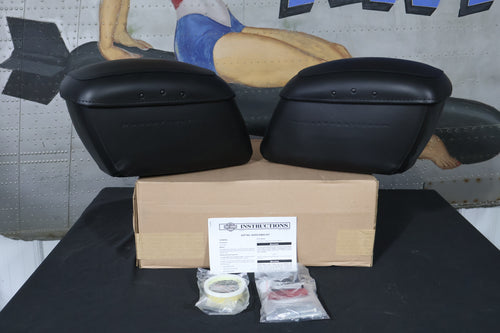 53061-00B NEW OEM 2000-2017 HARLEY-DAVIDSON SOFTAIL RIGID LOCKING SADDLEBAG KIT