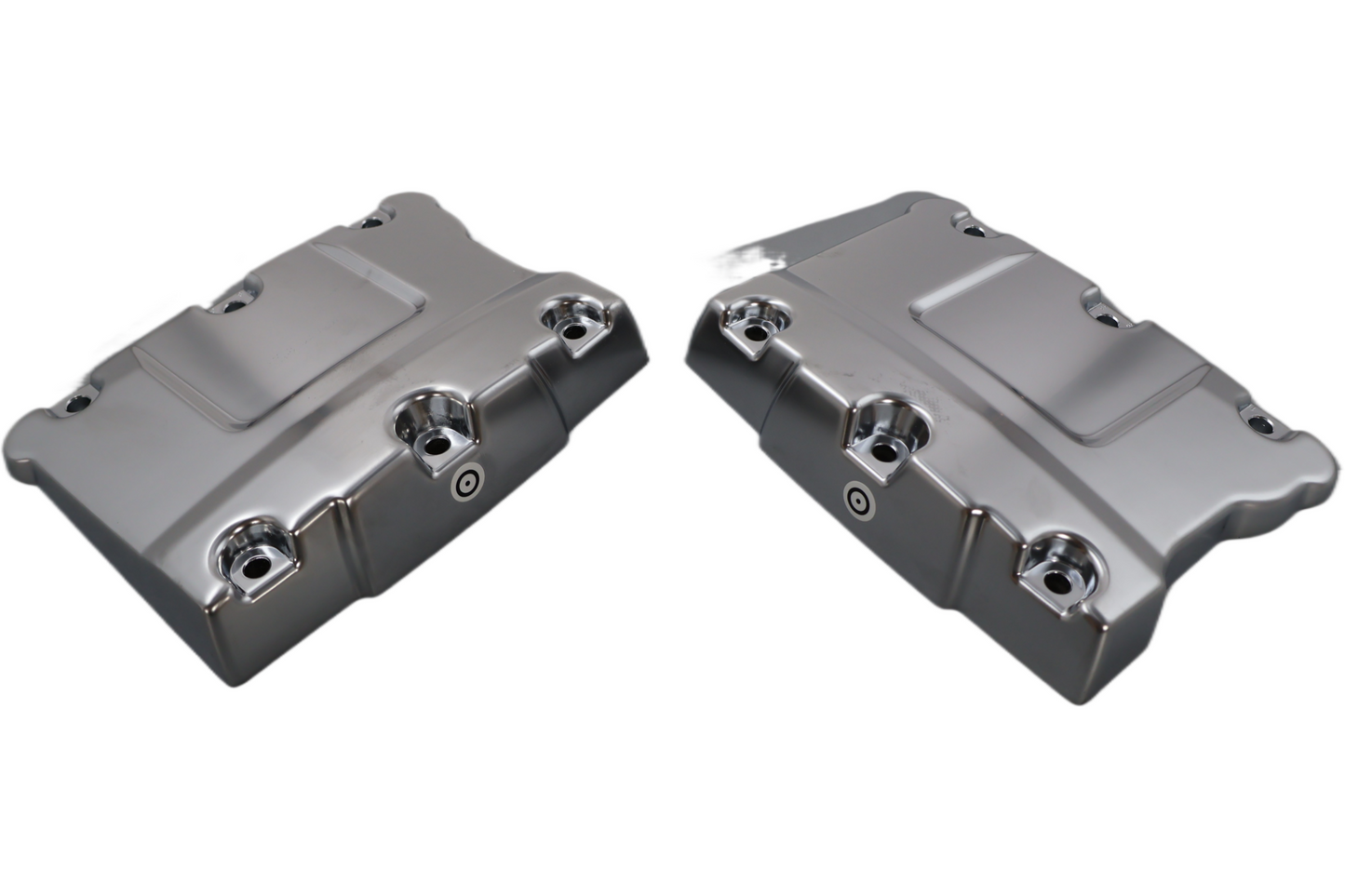 17595-10 NEW OEM 2012-2017 HARLEY-DAVIDSON SOFTAIL UPPER ROCKER COVERS SATIN PAIR