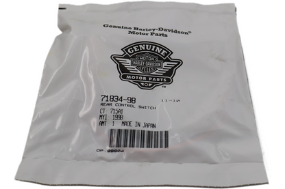 71834-98 NEW OEM 1998-2013 HARLEY-DAVIDSON TOURING REAR VOLUME SWITCH CONTROL