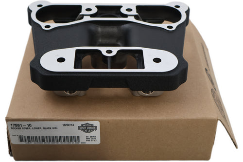 17591-10 NEW OEM 2010-2013 HARLEY-DAVIDSON SPORTSTER LOWER ROCKER COVER