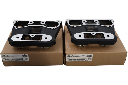 17591-10 NEW OEM 2010-2013 HARLEY-DAVIDSON SPORTSTER LOWER ROCKER COVERS PAIR