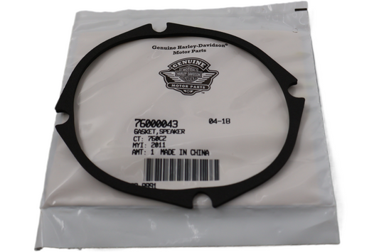 76000043 NEW OEM 2012-2013 HARLEY-DAVIDSON FLHTCUSE7/8 SPEAKER GASKET