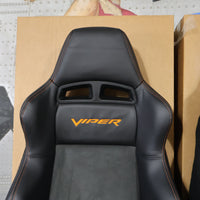 XD051V5AA NEW OEM 2005 DODGE VIPER SRT-10 COPPERHEAD SEATBACKS PAIR DRIVER/PASS