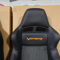 XD051V5AA NEW OEM 2005 DODGE VIPER SRT-10 COPPERHEAD SEATBACKS PAIR DRIVER/PASS