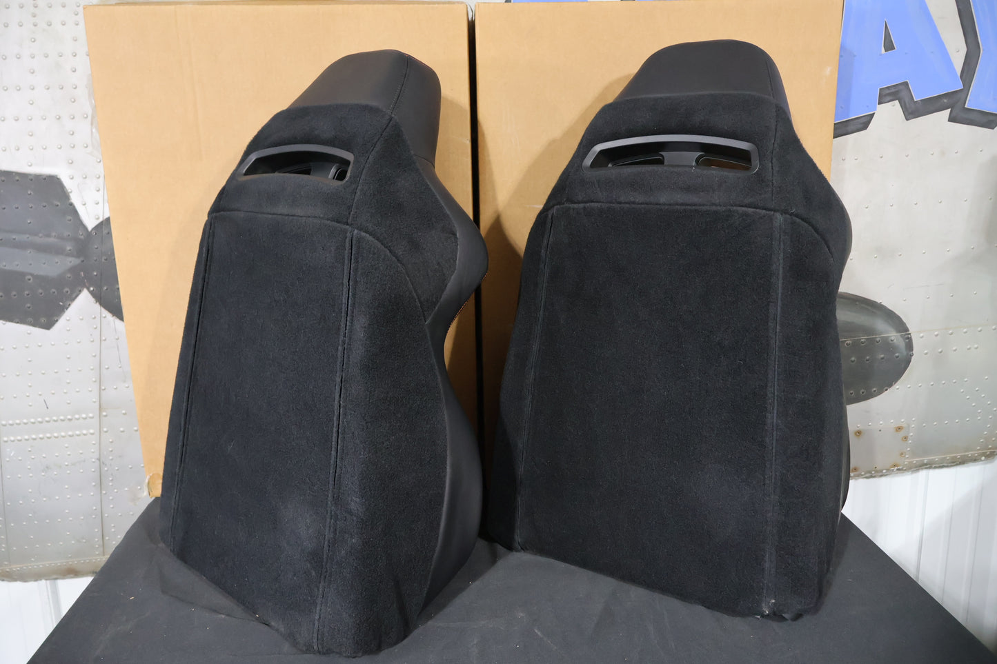 XD051V5AA NEW OEM 2005 DODGE VIPER SRT-10 COPPERHEAD SEATBACKS PAIR DRIVER/PASS