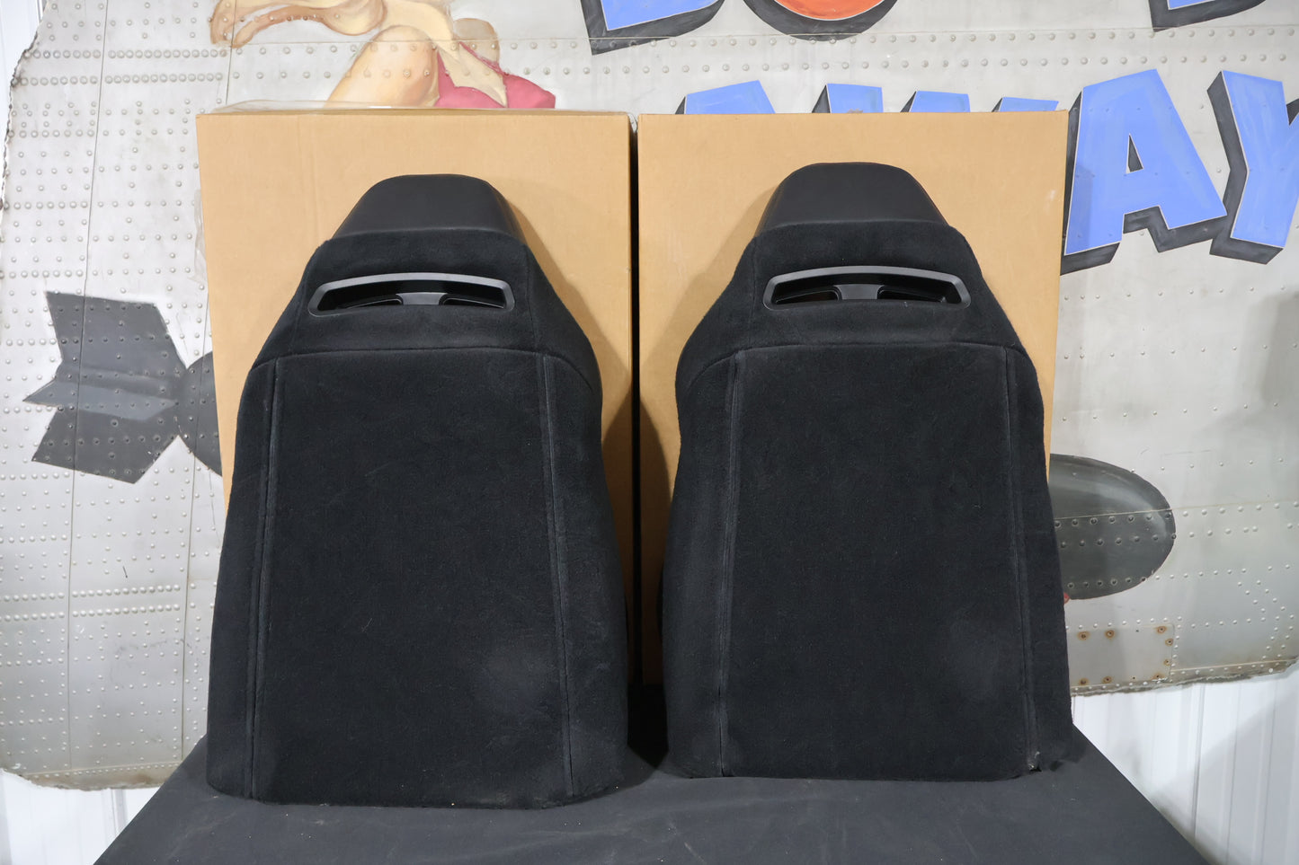 XD051V5AA NEW OEM 2005 DODGE VIPER SRT-10 COPPERHEAD SEATBACKS PAIR DRIVER/PASS