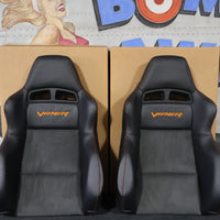 XD051V5AA NEW OEM 2005 DODGE VIPER SRT-10 COPPERHEAD SEATBACKS PAIR DRIVER/PASS