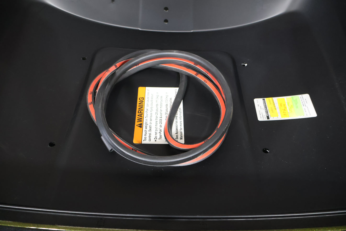 53000429EDC NEW OEM 2017 HARLEY-DAVIDSON FLHTKSE ULTRA LIMITED TOUR PACK LID