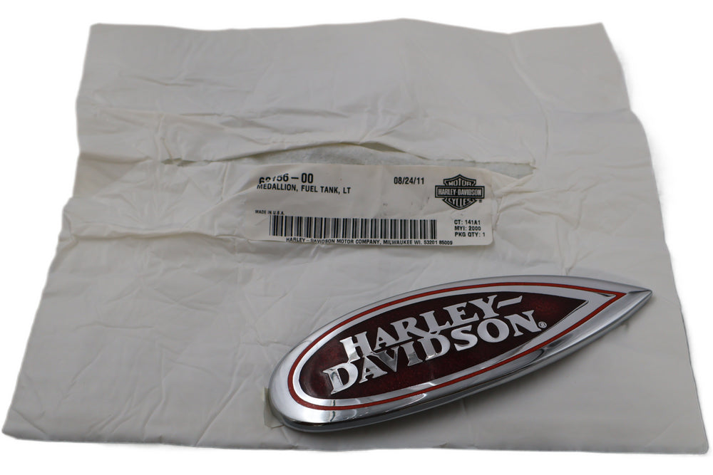 62156-00 NEW OEM HARLEY FLSTS HERITAGE SPRINGER LT FUEL TANK MEDALLION 62156-00