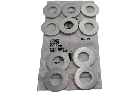 6365 NEW OEM 1985-1986 HARLEY-DAVIDSON FLAT WASHER 17/32" x 1-1/8" x 5/64" 10PK