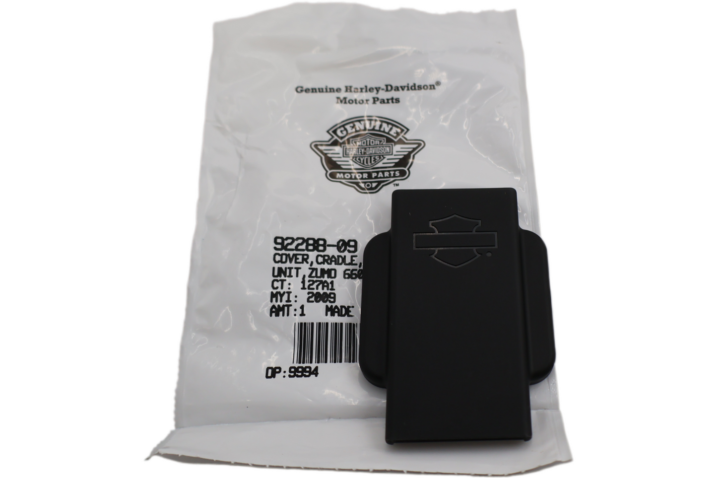 92288-09 NEW OEM HARLEY-DAVIDSON ZUMO GPS CRADLE COVER 92288-09