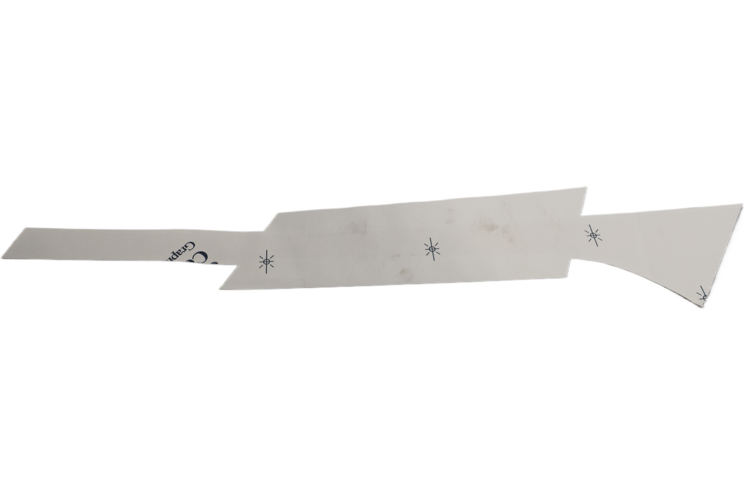 14139-09 NEW OEM 2009-2025 HARLEY-DAVIDSON LEFT SIDE COVER DECAL CHARCOAL/SILVER
