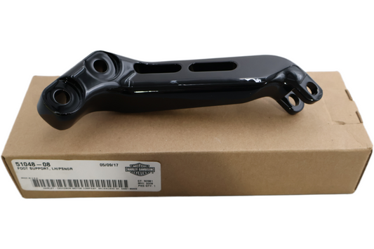51048-08 NEW OEM 2008-2013 HARLEY-DAVIDSON SPORTSTER XL LEFT PASSENGER PEG MOUNT