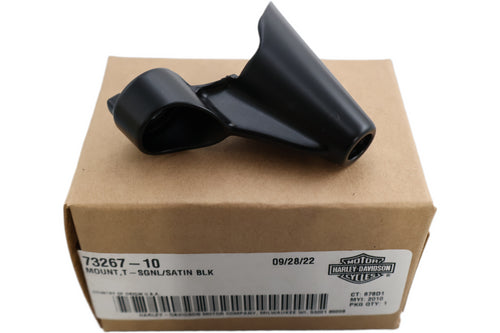 73267-10 NEW OEM 2010-2015 HARLEY-DAVIDSON SPORTSTER XL FRONT TURN SIGNAL MOUNT